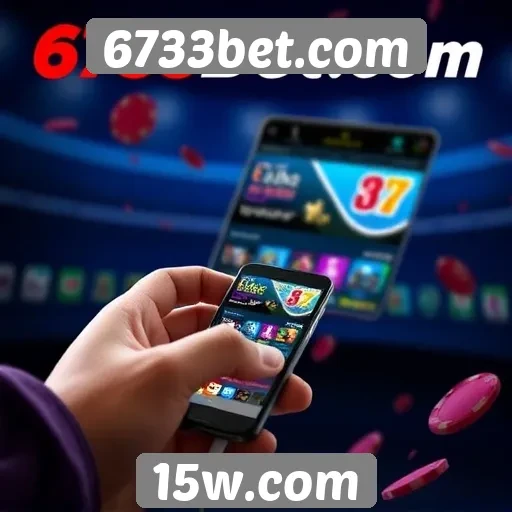 Experiência do usuário em dispositivos móveis no 6733bet.com